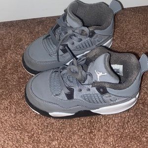 Grey and yellow Jordan’s